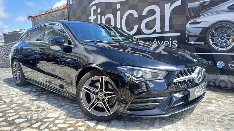 Preto Usado 2021 Mercedes CLA200 Shooting Brake AMG line Carrinha | € 28.999 (Bom preço) - Imagem 1/4