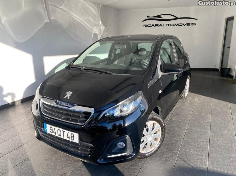 Preto Usado 2016 Peugeot 108 Active Citadino | € 8.999 (Preço justo) - Imagem 1/1
