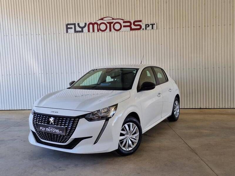 Branco Usado 2021 Peugeot 208 Active Citadino | € 12.900 (Preço justo) - Imagem 1/4