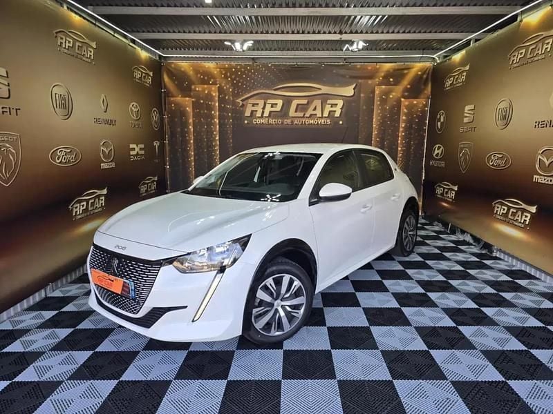 Branco Usado 2022 Peugeot e-208 Allure Citadino | € 21.900 (Preço elevado) - Imagem 1/4