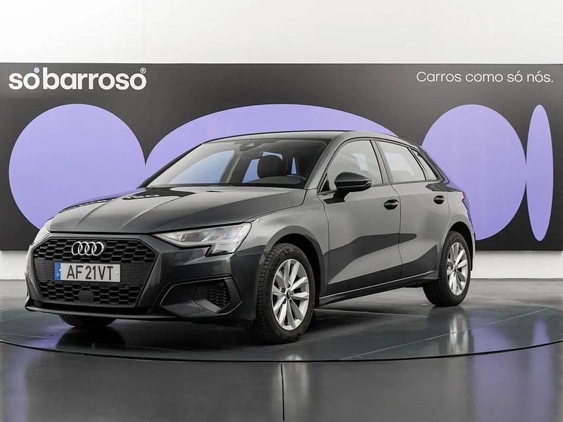 Cinza Usado 2021 Audi A3 Sportback Citadino | € 27.990 (Preço elevado) - Imagem 1/4