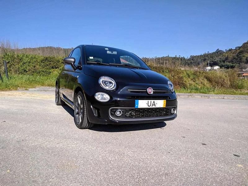 Preto Usado 2017 Fiat 500 Citadino | € 12.000 (Preço justo) - Imagem 1/4