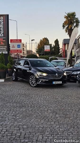 Preto Usado 2017 Renault Mégane GT Line GT-Line Carrinha | € 13.995 (Preço justo) - Imagem 1/1