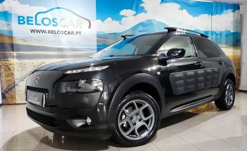 Preto Usado 2018 Citroën C4 Cactus PureTech Citadino | € 12.999 (Preço justo) - Imagem 1/4