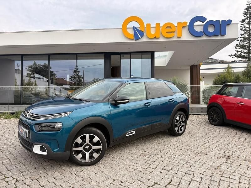 Azul Usado 2020 Citroën C4 Cactus PureTech Citadino | € 13.990 (Preço justo) - Imagem 1/4