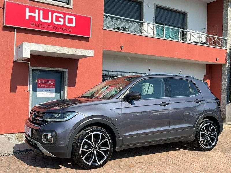 Cinza Usado 2022 VW T-Cross Style SUV | € 22.800 (Bom preço) - Imagem 1/4