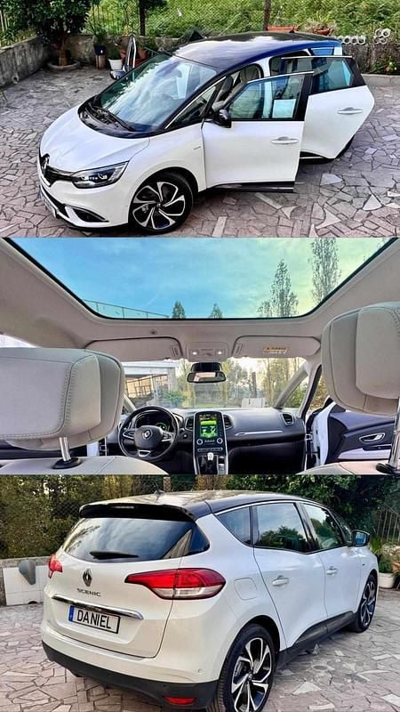 Branco Usado 2017 Renault Scénic IV Monovolume | € 13.950 - Imagem 1/4