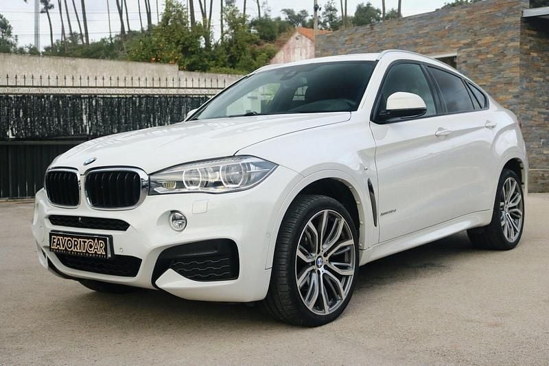 Branco Usado 2015 BMW X6 SUV | € 36.450 (Super Preço) - Imagem 1/4