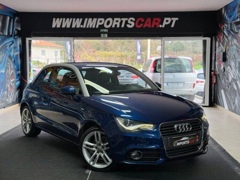 Azul Usado 2011 Audi A1 S-Line Citadino | € 11.999 (Preço justo) - Imagem 1/4