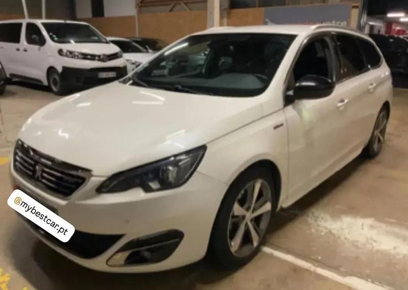 Preto Usado 2015 Peugeot 308 SW GT-line Carrinha | € 11.900 (Caro) - Imagem 1/4