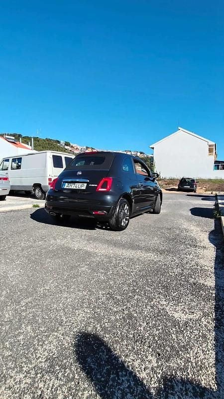 Usado Fiat 500C 70 HP (51 kW) 2021 Preto Cabrios