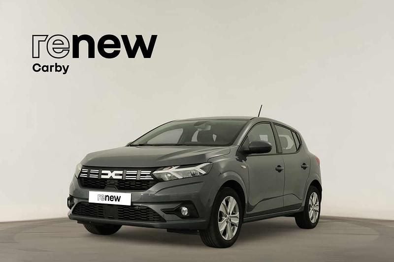 Cinzento Usado 2024 Dacia Sandero Citadino | € 16.490 (Bom preço) - Imagem 1/4
