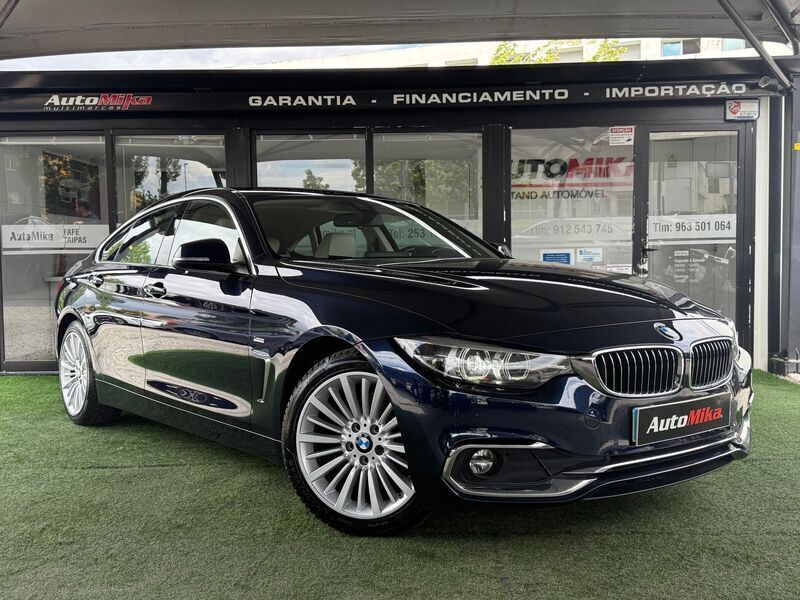 Azul Usado 2017 BMW 418 Gran Coupé Luxury Line Coupé | € 23.750 (Preço justo) - Imagem 1/4