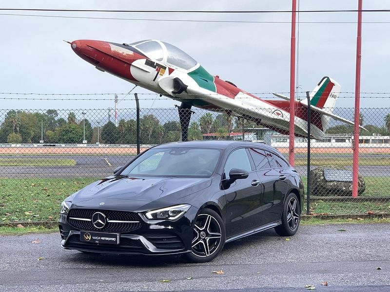 Preto Usado 2020 Mercedes CLA200 Shooting Brake AMG line Carrinha | € 31.990 (Preço justo) - Imagem 1/4