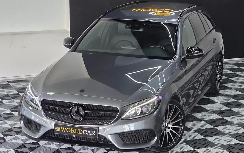 Cinza escuro Usado 2018 Mercedes C220 AMG line Carrinha | € 23.490 (Bom preço) - Imagem 1/4