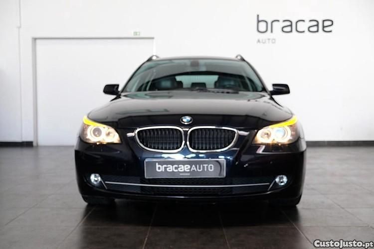 Usado BMW 520 177 HP (130 kW) 2007 Azul Carrinha