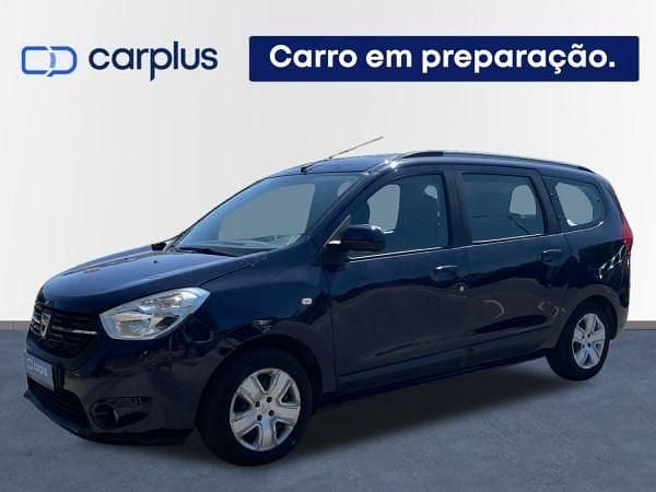 Azul Usado 2018 Dacia Lodgy Monovolume | € 13.500 - Imagem 1/3