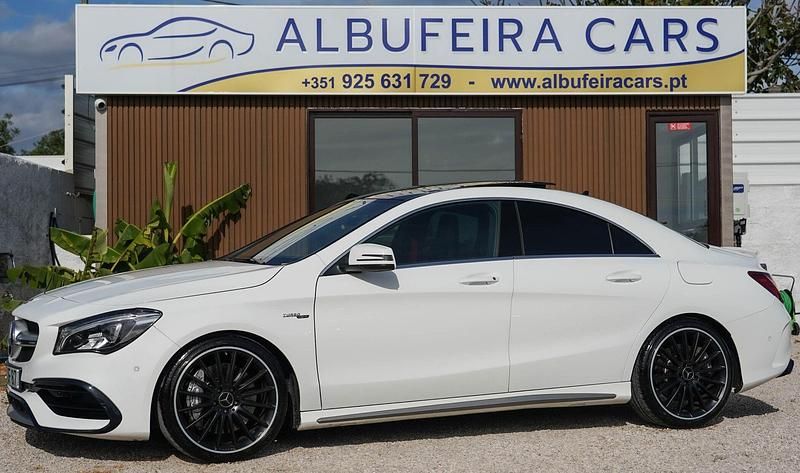 Branco Usado 2018 Mercedes CLA45 AMG AMG Sedan | € 46.900 - Imagem 1/4