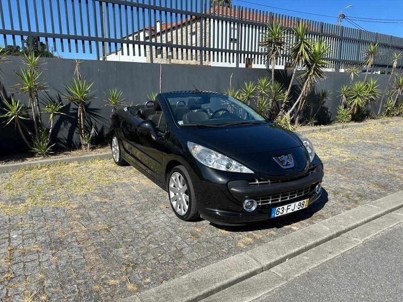 Preto Usado 2008 Peugeot 207 Cabrios | € 6.990 (Preço justo) - Imagem 1/4
