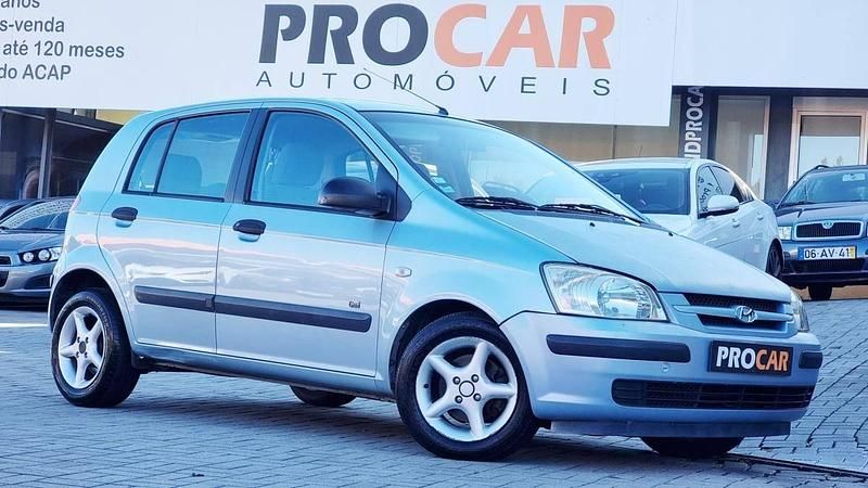 Azul Usado 2003 Hyundai Getz Citadino | € 3.500 (Preço justo) - Imagem 1/4