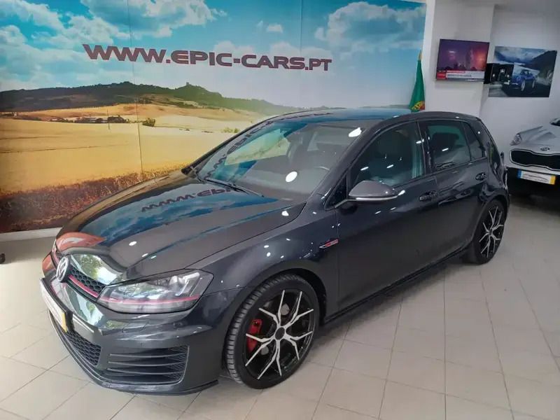 Cinzento Usado 2013 VW Golf VII GTI Citadino | € 18.790 (Bom preço) - Imagem 1/4