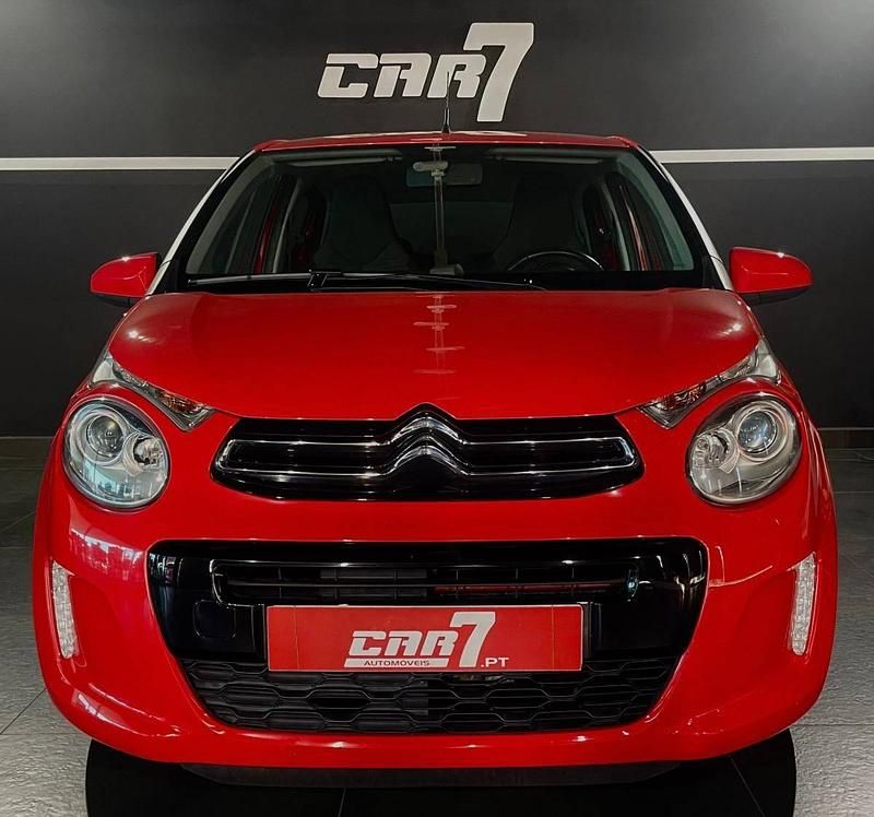 Usado Citroën C1 Feel 82 HP (60 kW) 2014 Vermelho Citadino