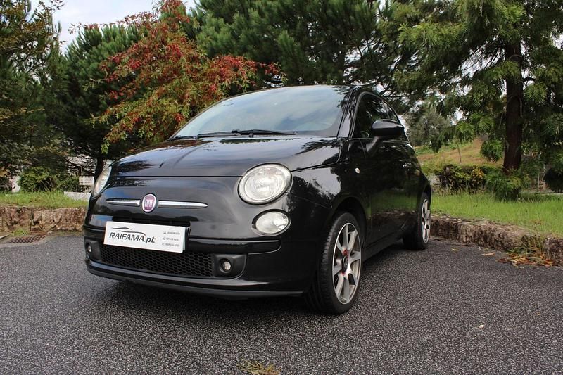 Preto Usado 2010 Fiat 500 Sport Citadino | € 6.900 (Preço justo) - Imagem 1/4