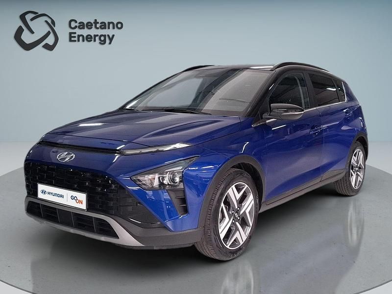 Intense blue/phantom black metalizado Usado 2024 Hyundai Bayon Premium SUV | € 21.900 (Preço elevado) - Imagem 1/4