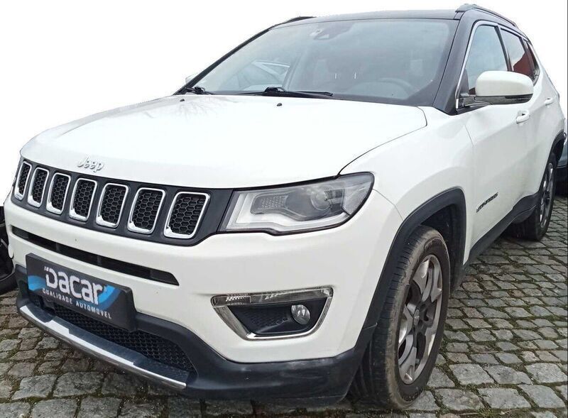 Branco Usado 2021 Jeep Compass Limited SUV | € 20.599 (Bom preço) - Imagem 1/4