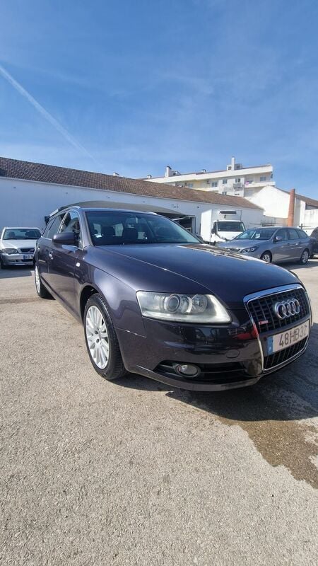 Cinza Usado 2008 Audi A6 S-Line Carrinha | € 9.900 (Preço justo) - Imagem 1/4