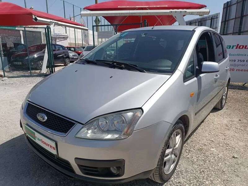 Cinza Usado 2005 Ford C-MAX Trend Monovolume | € 3.650 (Preço justo) - Imagem 1/4
