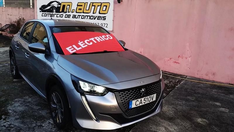 Usado Peugeot e-208 Active 100 kW (136 HP) 2021 Cinzento Citadino