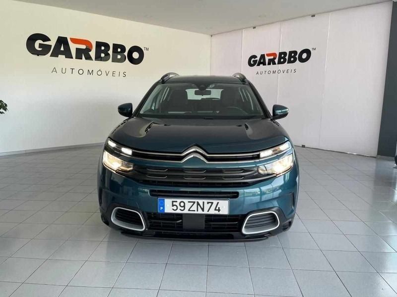 Usado Citroën C5 Aircross Live 130 HP (95 kW) 2019 Azul SUV