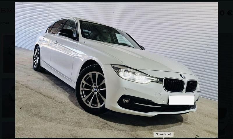 Branco Usado 2018 BMW 320 Sport Line Sedan | € 17.999 (Bom preço) - Imagem 1/4