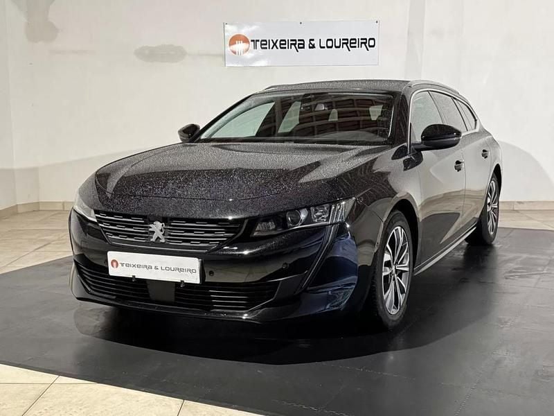 Usado Peugeot 508 SW Allure 130 HP (95 kW) 2019 Preto Carrinha