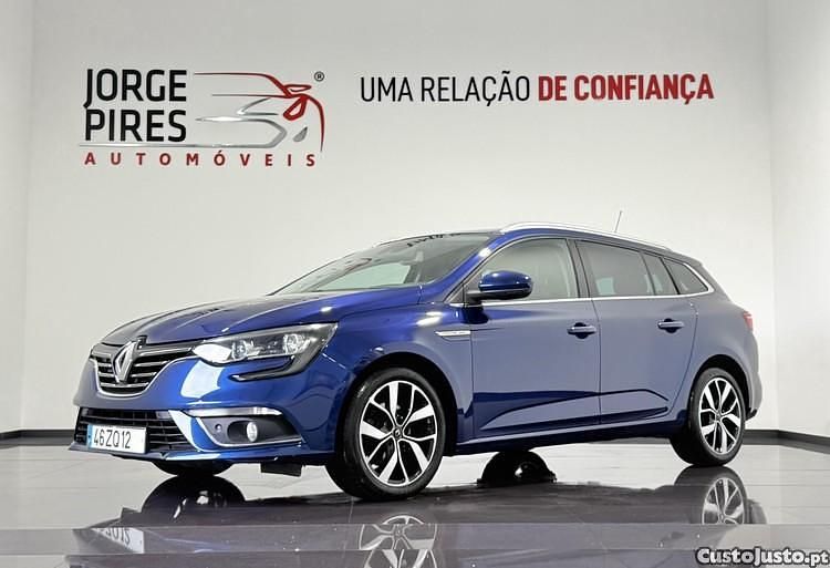 Azul Usado 2019 Renault Mégane GrandTour Bose Edition Carrinha | € 17.490 (Preço justo) - Imagem 1/1