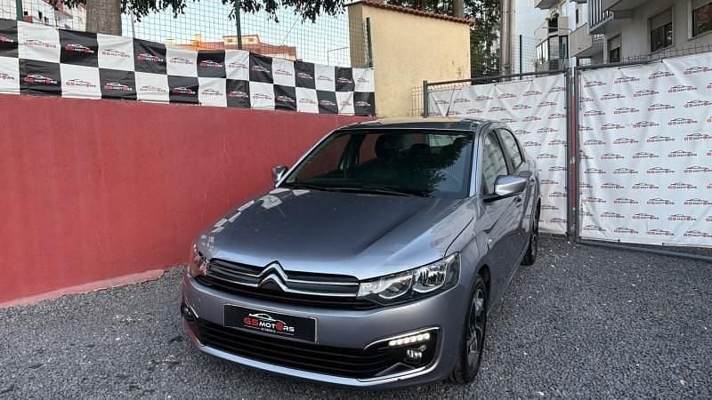 Cinza Usado 2020 Citroën C-Elysee I Shine Sedan | € 10.900 (Super Preço) - Imagem 1/4