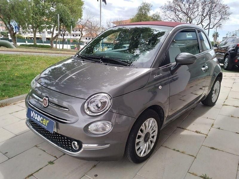 Cinza Usado 2022 Fiat 500C Dolcevita Cabrios | € 13.500 (Preço justo) - Imagem 1/4