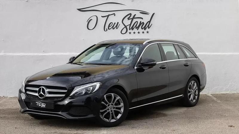 Preto Usado 2017 Mercedes C220 Avantgarde Carrinha | € 22.750 (Preço justo) - Imagem 1/4