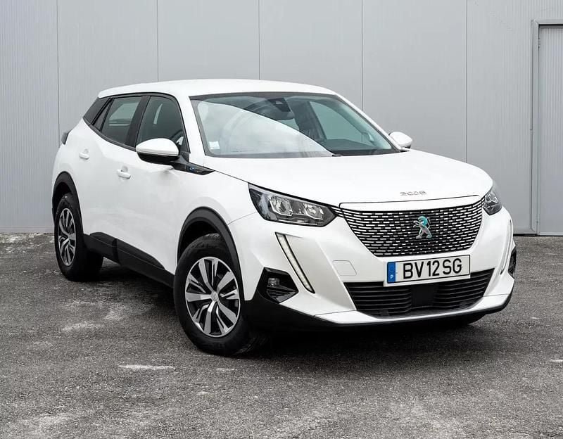 Branco Usado 2021 Peugeot e-2008 Active SUV | € 20.500 (Bom preço) - Imagem 1/4