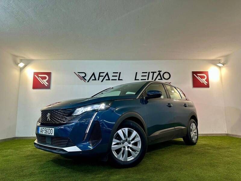 Azul Usado 2021 Peugeot 3008 | € 21.350 (Bom preço) - Imagem 1/4