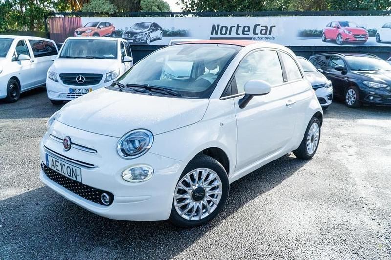 Branco Usado 2020 Fiat 500C Lounge Cabrios | € 10.900 (Bom preço) - Imagem 1/4