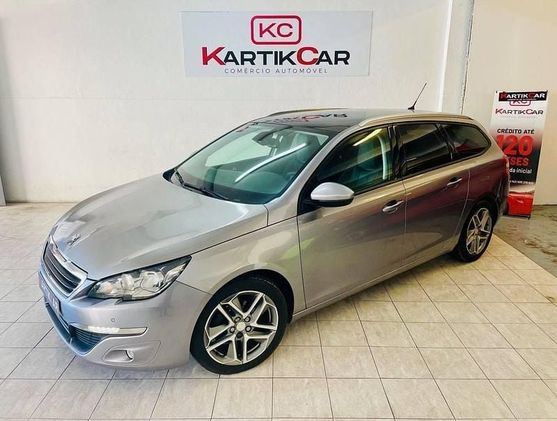 Cinzento Usado 2015 Peugeot 308 Carrinha | € 8.999 (Super Preço) - Imagem 1/4