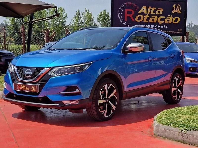 Azul Usado 2017 Nissan Qashqai SUV | € 17.800 (Preço elevado) - Imagem 1/4