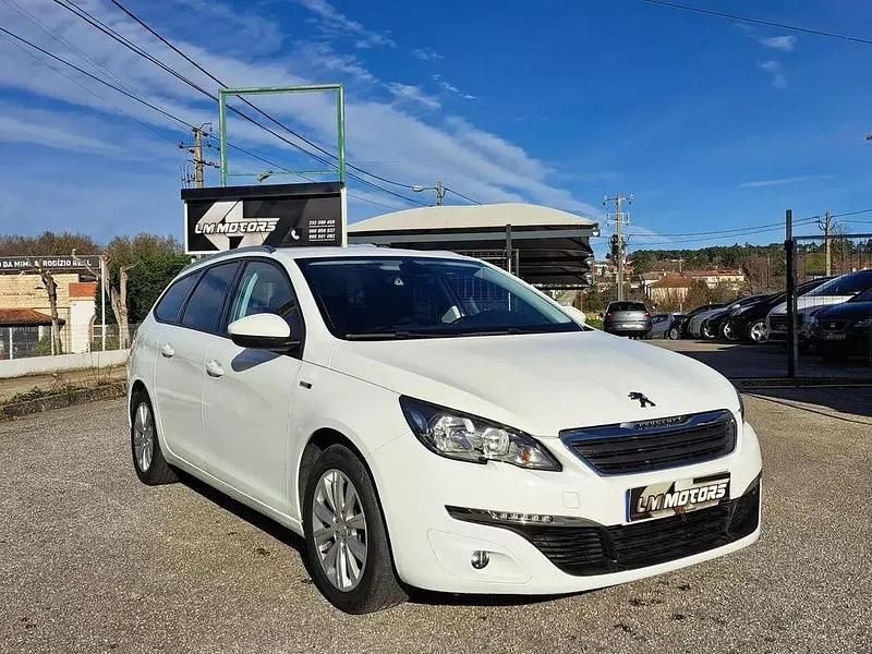 Branco Usado 2017 Peugeot 308 SW Style Carrinha | € 12.950 - Imagem 1/4