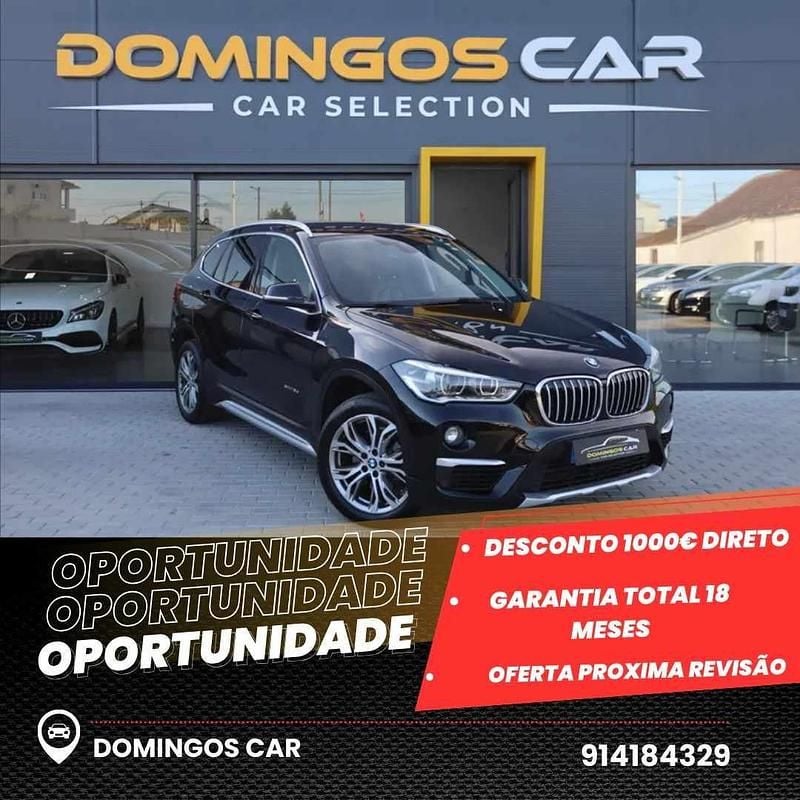 Preto Usado 2017 BMW X1 xLine SUV | € 22.450 (Bom preço) - Imagem 1/4
