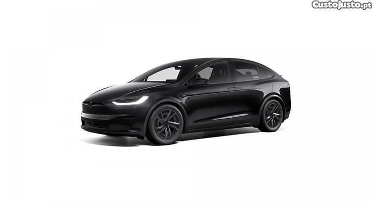 Usado Tesla Model X Long Range AWD 492 kW (670 HP) 2024 Preto SUV