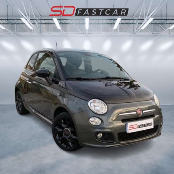 Preto Usado 2015 Fiat 500 Citadino | € 8.490 (Bom preço) - Imagem 1/4