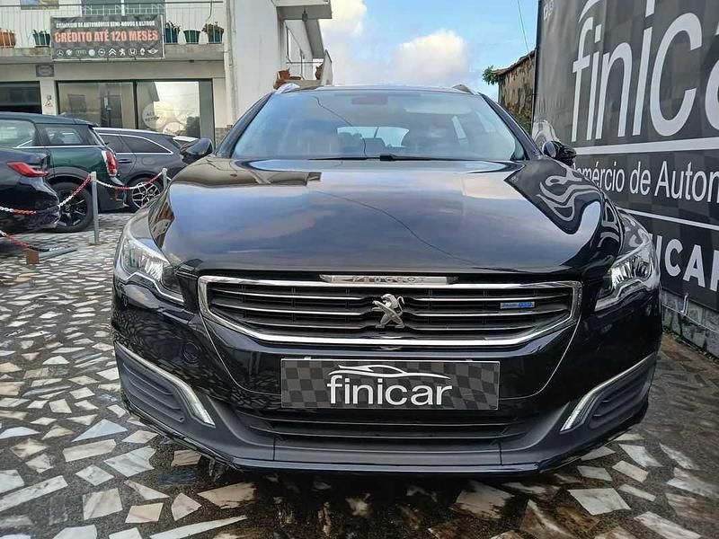 Usado Peugeot 508 SW Active 120 HP (88 kW) 2015 Preto Carrinha