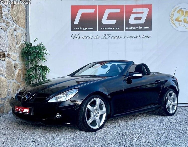 Preto Usado 2005 Mercedes SLK200 Cabrios | € 14.999 (Preço justo) - Imagem 1/1